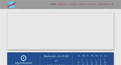 Desktop Screenshot of goddi.is